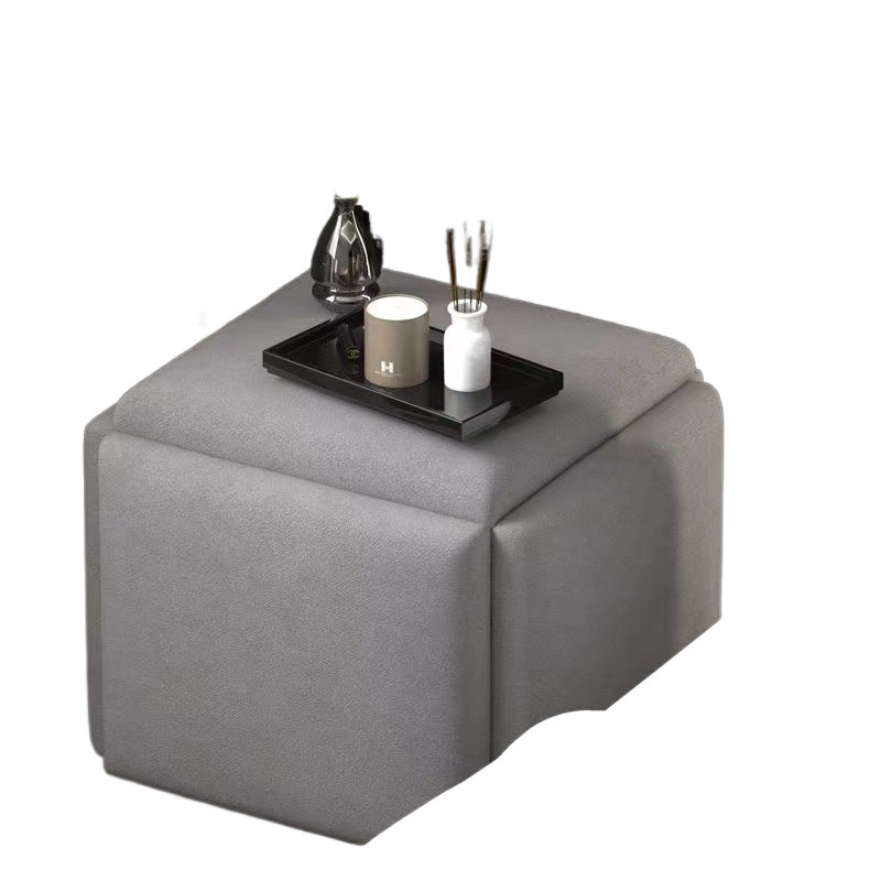 Nórdico multifuncional taburete de sofá Rubik 5 en 1 taburete bajo taburete de cambio de zapatos casero taburete red taburete de mesa de té sala de estar