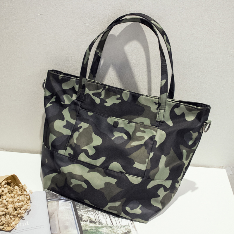 2024 New Korean Edition Trendy Women's Simple Waterproof Cloth Versatile Large Capacity Short Distance Travel Fashion_voghion.com