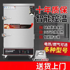 蒸し器商用電気蒸し器蒸し器炉ガス小型食堂全自動蒸し器車マントーご飯蒸し器