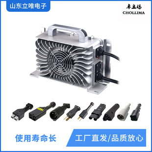 1500W Electric Floor Scrubber Sweeper Forklift Lead-Acid Lithium Iron Phosphate Battery Charger High Power