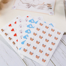 爆款 经典 卡通角贴  纸质 清新 可爱 纯手工制作 DIY相册配件