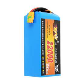 鹰王航模锂电池7S 25.9V 22000mAh 25C农用植保机架线无人机电池