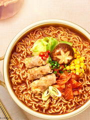 包U郵!統一湯達人方便麵五連包袋裝整箱日式豚骨拉麵 一件代發