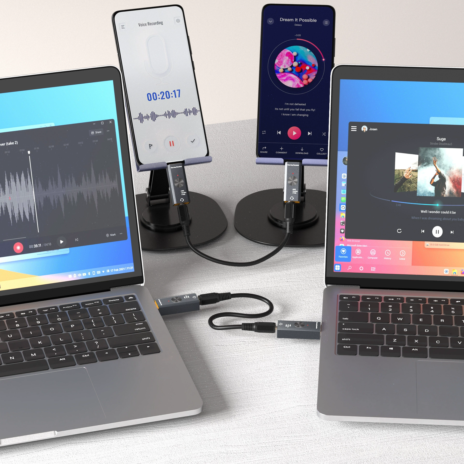 Однов naanị зарядка шумоподавление карта USB в 3,5 мм гарнитура интегрированная запись звука экранирование шум компьютерные принадлежности