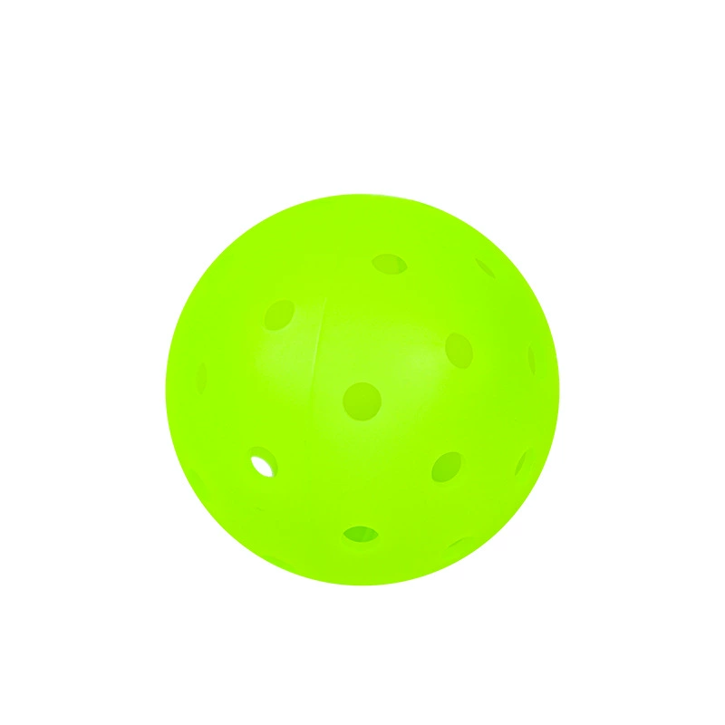 Новая дырка мяч 40 дырок соревнование pickleball 74мм инжекционное формование интегрированный pickleball не трескается сопротивление ТПЭ