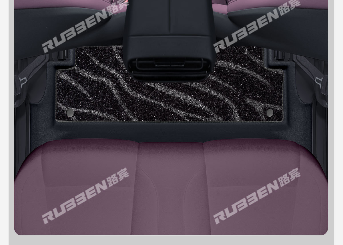 Suitable for the 2026 New Xiaomi Su7 Original Car Color Tpe Floor Mats, Special Car-Specific Full Starry Double-Layer Floor Mats