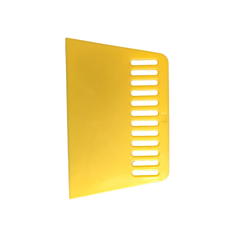 爆款黄色加厚塑料刮板刮刀 汽车贴膜纸墙纸腻子粉烘焙塑料刮板