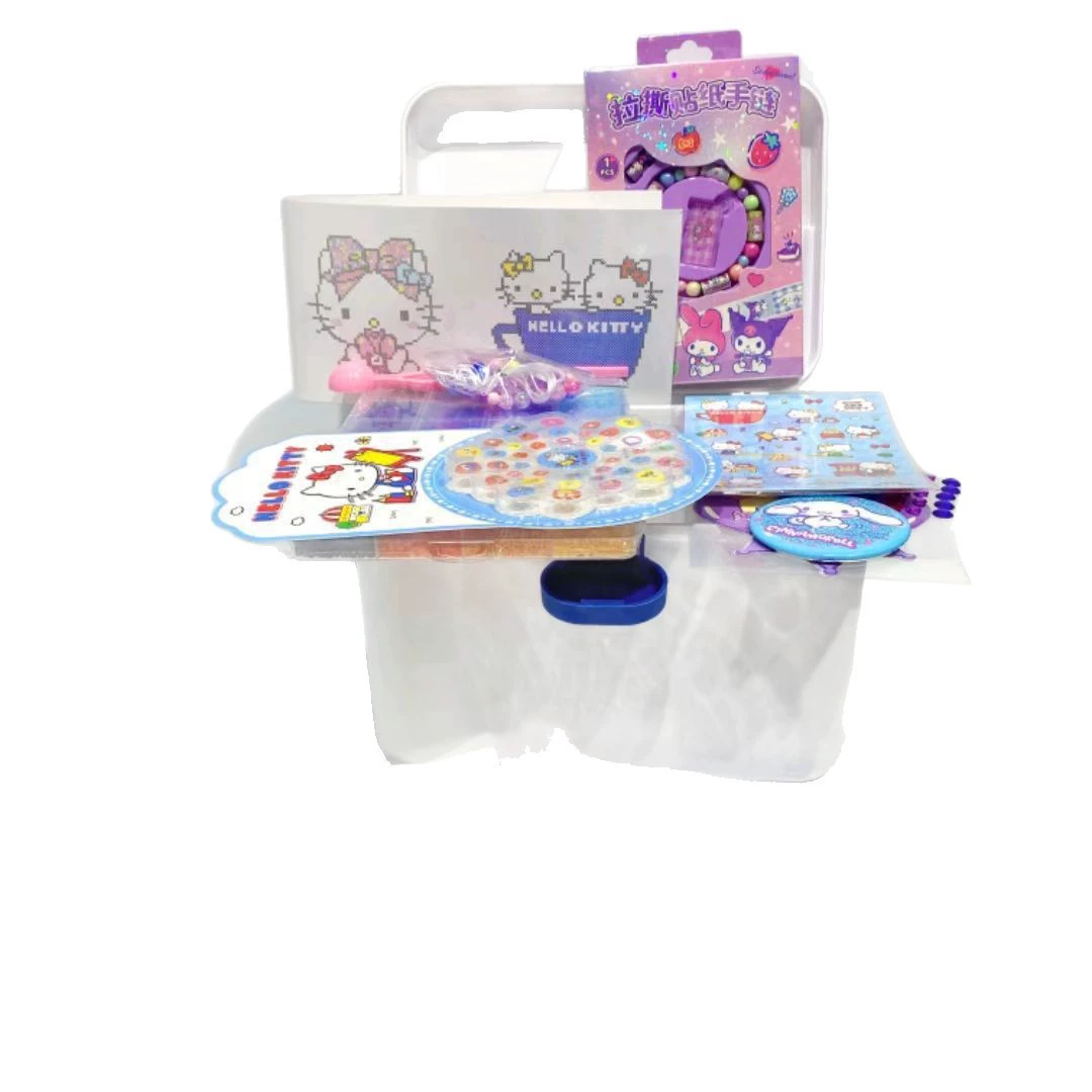 Hello kitty, подлинный короб storage, детский подарочный набор, умная игрушка ручной работы, набор, подарок на день рождения