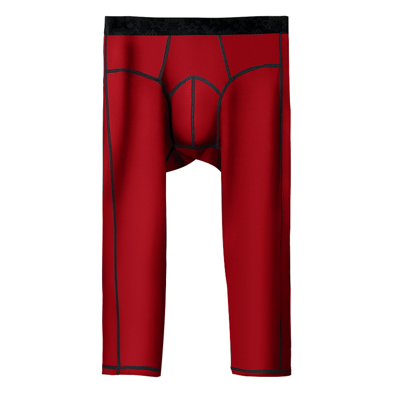 Pantalones largos de los hombres polainas Otoño e Invierno Delgado apretado más pantalones de terciopelo más tamaño pantalones calientes para niños