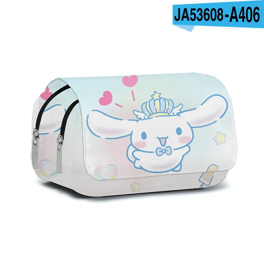 Sanrio, двойной слой футляр для карандашей, 3D, Cinnamoroll