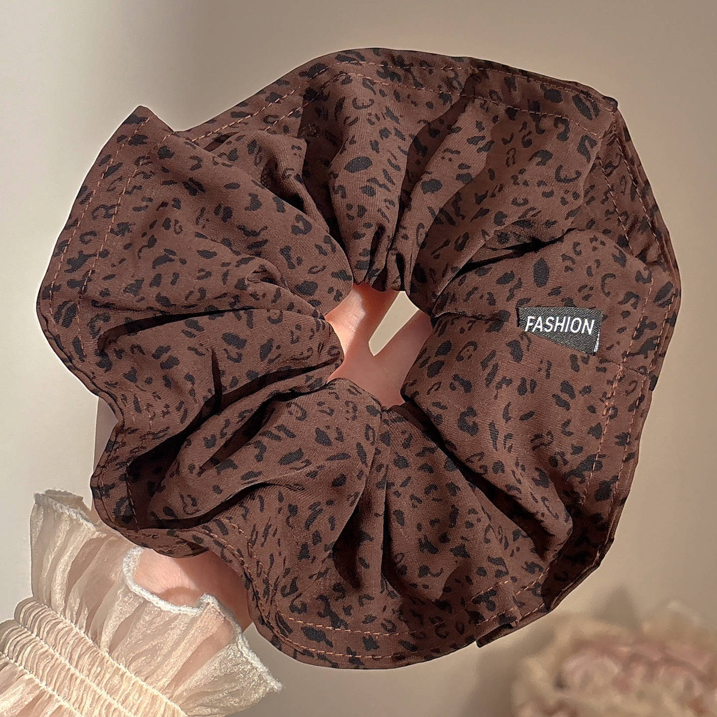 Anillo de cabello de intestino grande coreano para mujeres de alto nivel toallas cuadradas cuerdas de cabello de alta elasticidad y elásticas duraderas flojas flojas