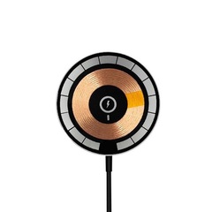 プレゼントのマグセーフ透明マグネット無線充電器はアップルの携帯電話を適用します。