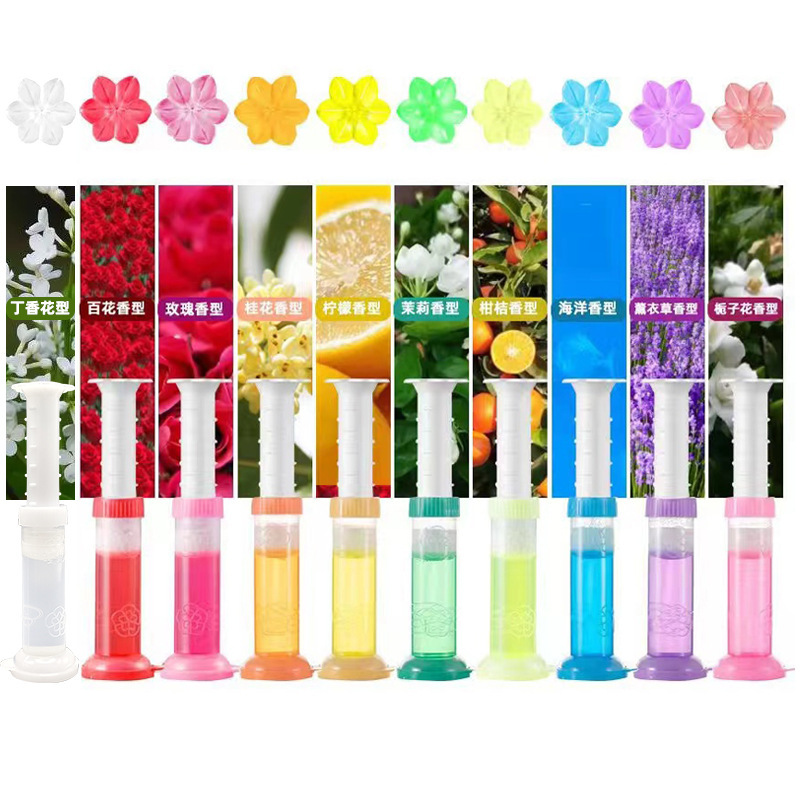 Toilet deodorization and odor removal toilet flower gel toilet cleaning Lingbao toilet fragrance descaling cleaner toilet cleaner