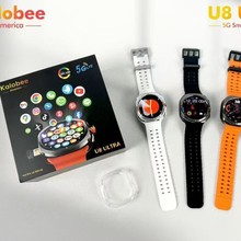5G插卡全网通U8 Ultra智能手表1.52inchAPP下载+抽泣旋转摄像头