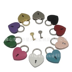 金属ミニロック合金ロックハートロック鍵付きロック装飾金物卸売り