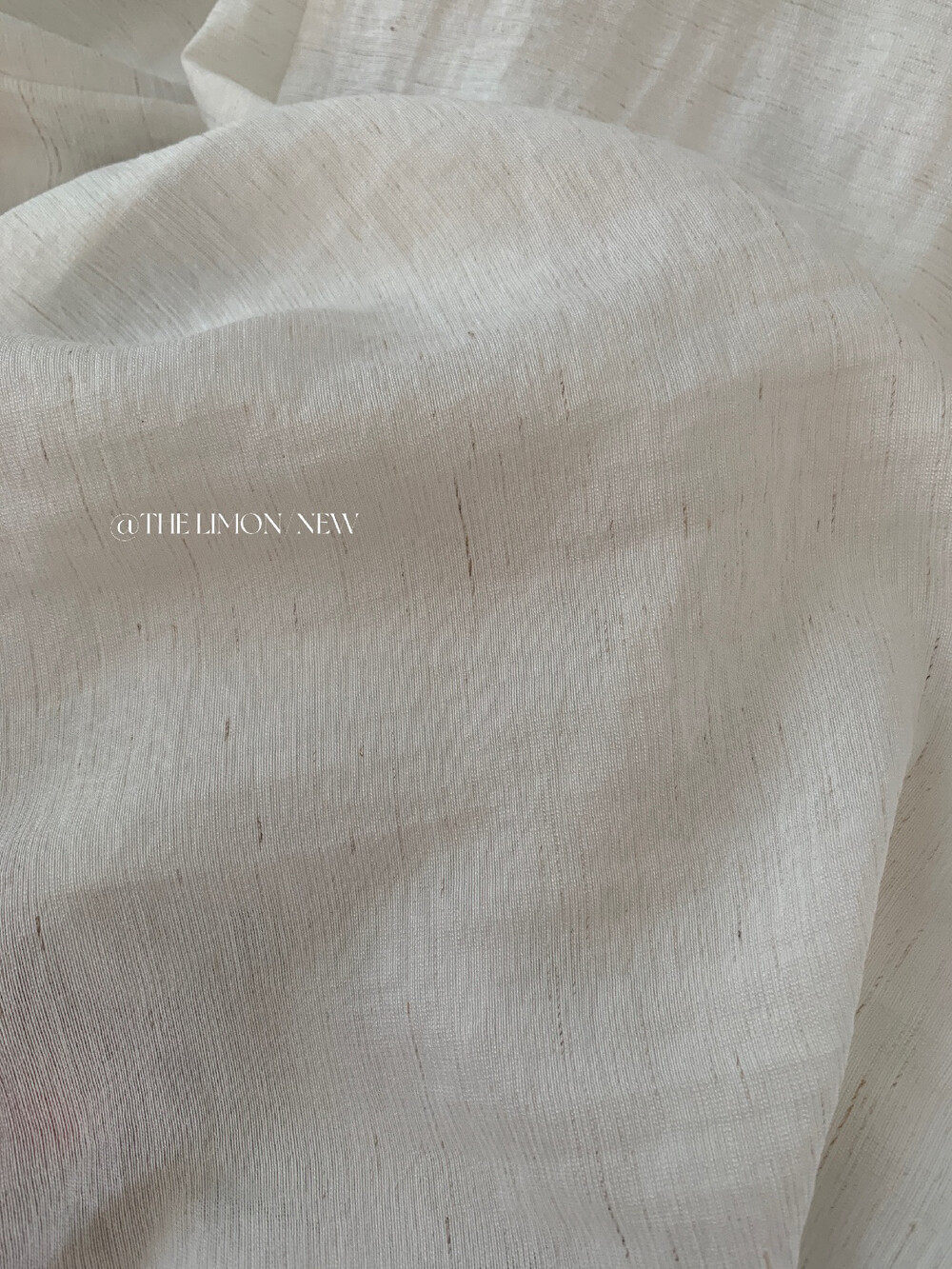 Quần culottes ống rộng cạp chun rút dây chất liệu linen mùa hè — Vàng nhạt, màu đen, trắng ngà, màu hồng chi tiết 17