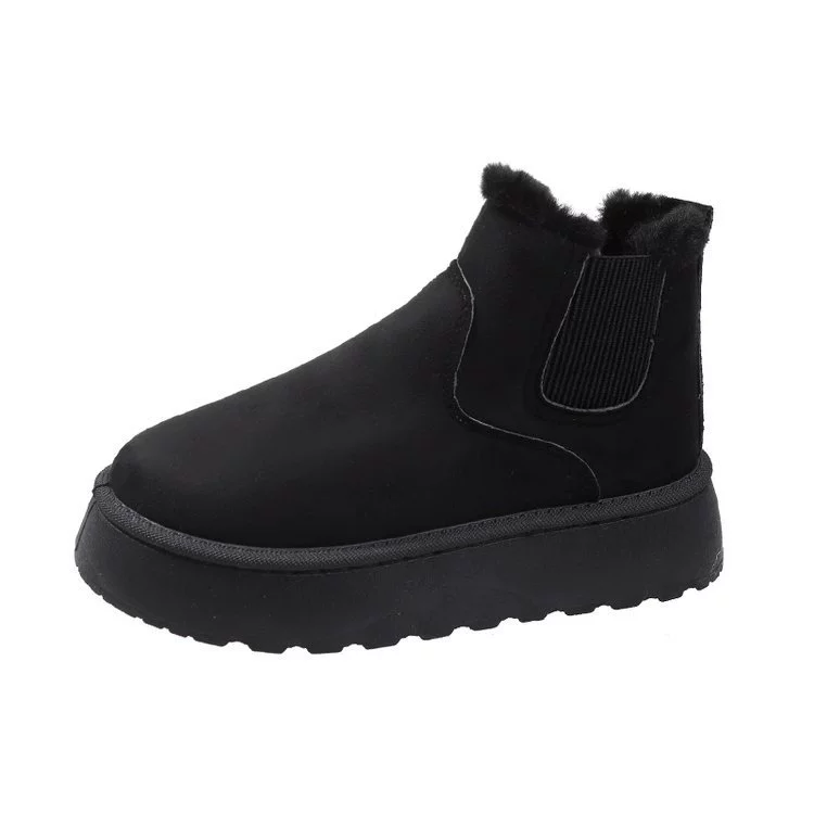 Ankle boots keep warm, plus sizes, city style, lightweight 36–44