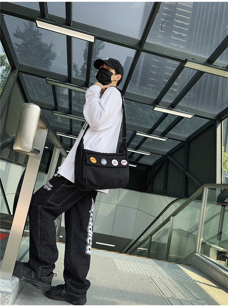 Japanese Crossbody Bag Mens Shoulder Tooling Large Capacity Fashion Brand Messenger Bag Backpack Casual Shoulder Bag Ins Trendy Mens Bagpicture45
