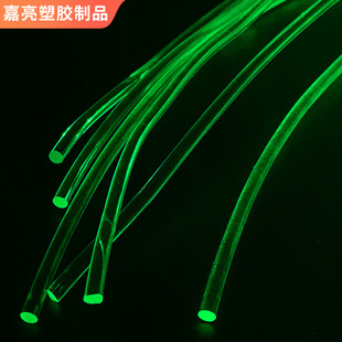 厂家批发TPU导光条圆条3MM直径超亮导光条LED发光户外运动警示条-阿里巴巴