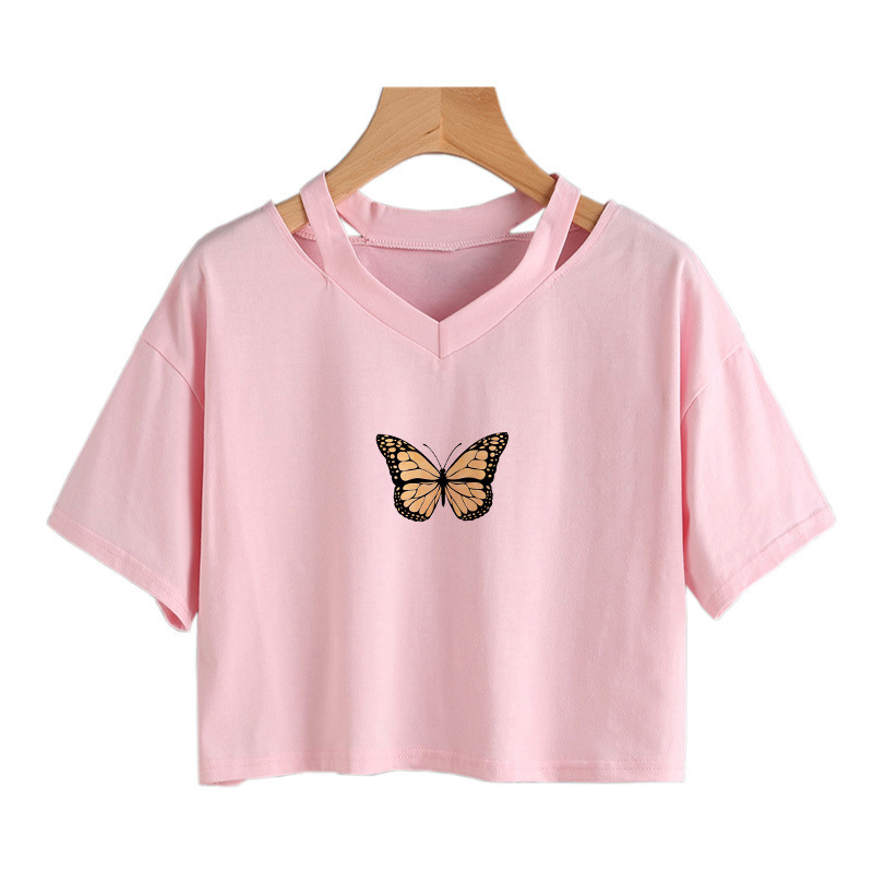 Butterfly Print Top - Image 4