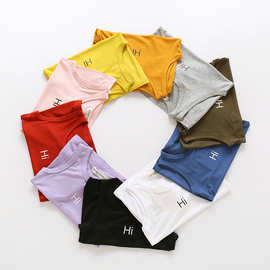 童装夏季新款儿童莫代尔背心中小童男女宝宝棉质休闲家居上衣代发