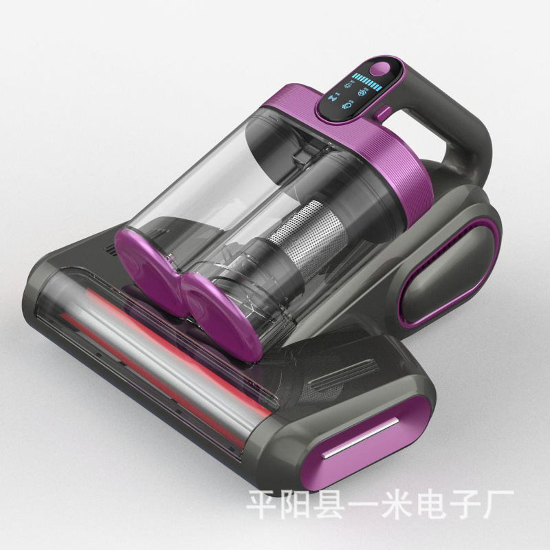 新型ダブルダストカップローラー携帯家庭用殺菌ダニ除去ベッド掃除機の強い吸引力の大きい吸引力のダニ除去器|undefined