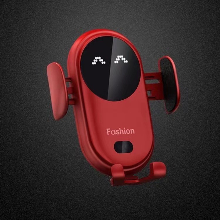 新型s 11スマート赤外線感応車載無線充電器10W/15W急速充電携帯電話スタンドにオーディオ付き|undefined