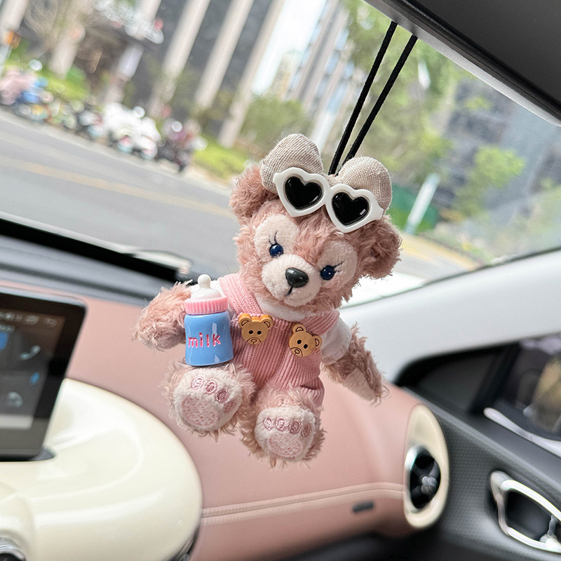 2025 nuevos accesorios para automóviles, accesorios para automóviles, colgantes para automóviles, espejos retrovisores, colgantes para mujeres, lindos colgantes, Duffy