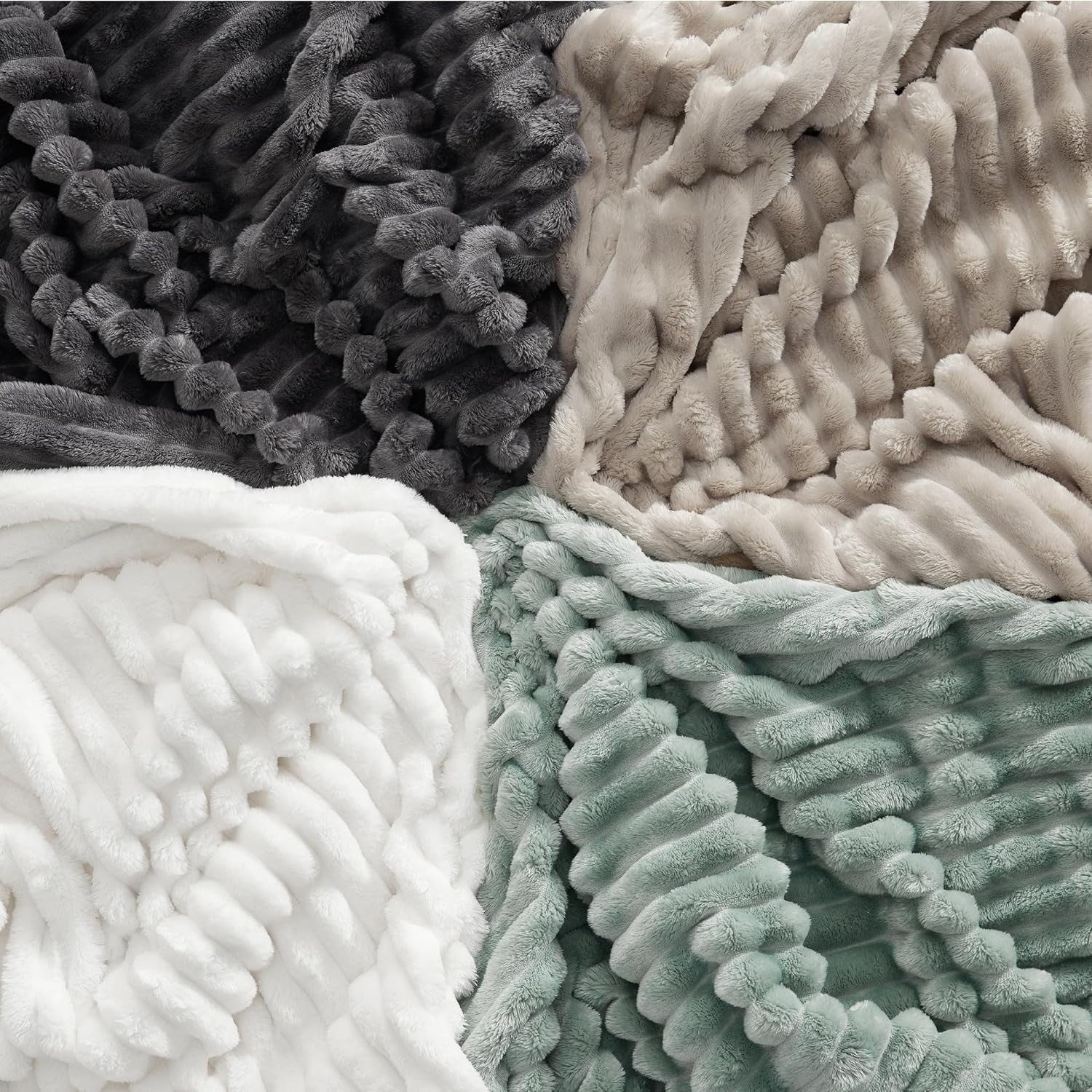 Transfronterizos de alta calidad mantas de tirada sólidas de doble cara brida mantas de peluche cuatro estaciones ligera transpirable oficina mantas de ocio al por mayor