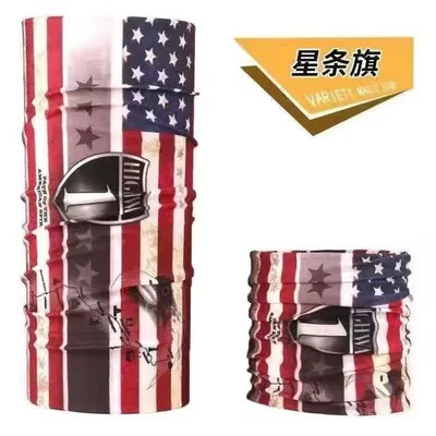 Magic turban face scarf men's summer sunscreen outdoor mask neck protection neck set women's sports fishing riding changeable scarf