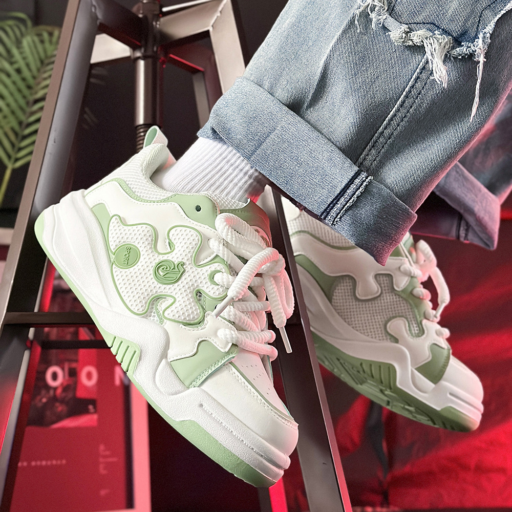 2024 new niche design casual trendy brand live broadcast style skateboard men's shoes_voghion.com