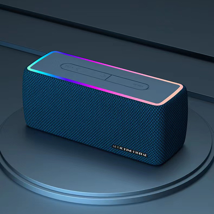 Nuevo botón Bluetooth inalámbrico pequeño altavoz tarjeta de escritorio radio fabricantes de teléfonos móviles transfronterizos e-commerce regalo audio