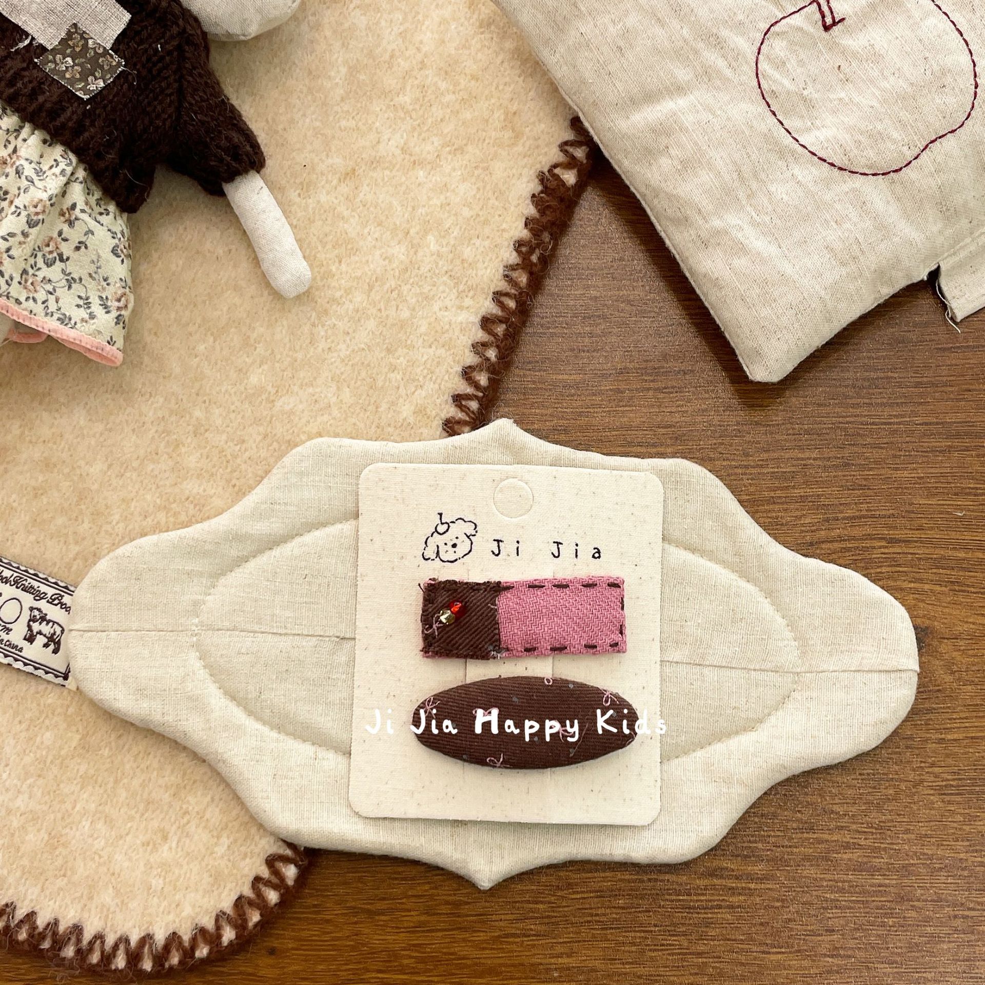 Square oval clip