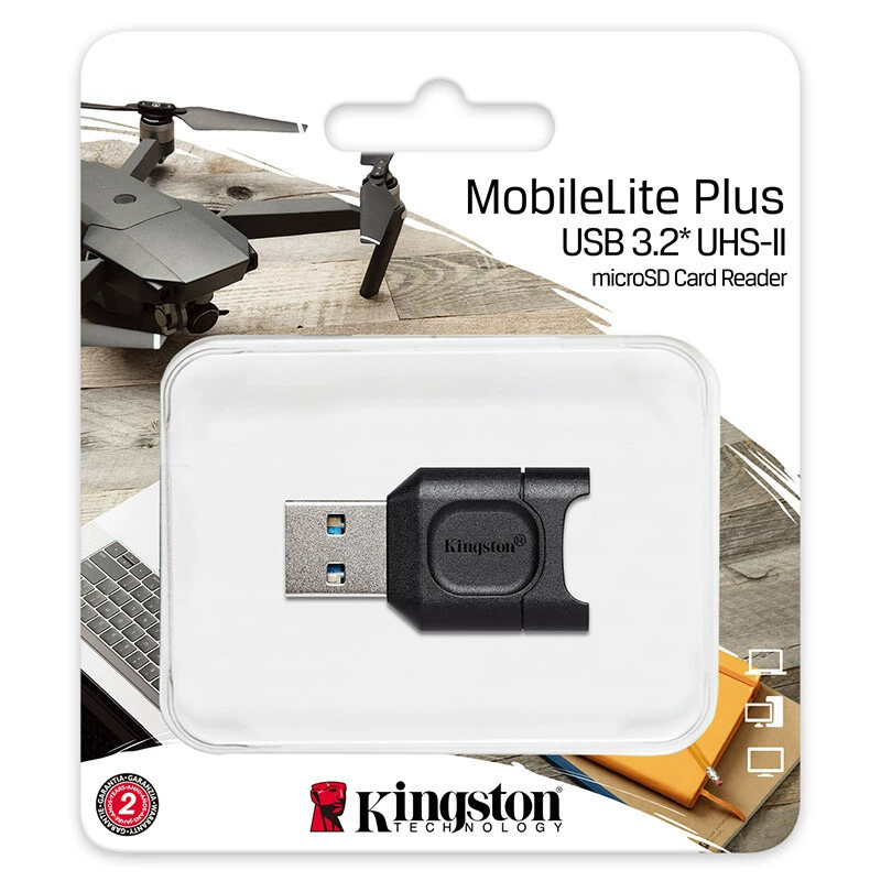 Кингстон (Kingston) USB 3.2 UHS-II Microsd MLPM многофункциональный считыватель карт