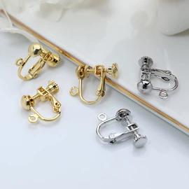 饰品配件;耳钉;耳夹