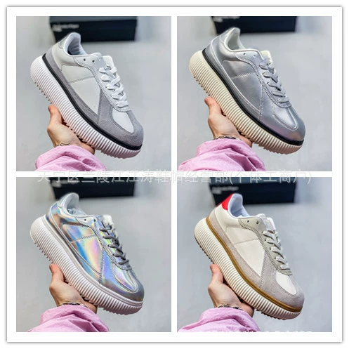 Putian Onitsuka Tiger Xiaoxiangfeng Delecity спортивная женская обувь с круглым носком на толстой подошве, износостойкая повседневная обувь с низким верхом