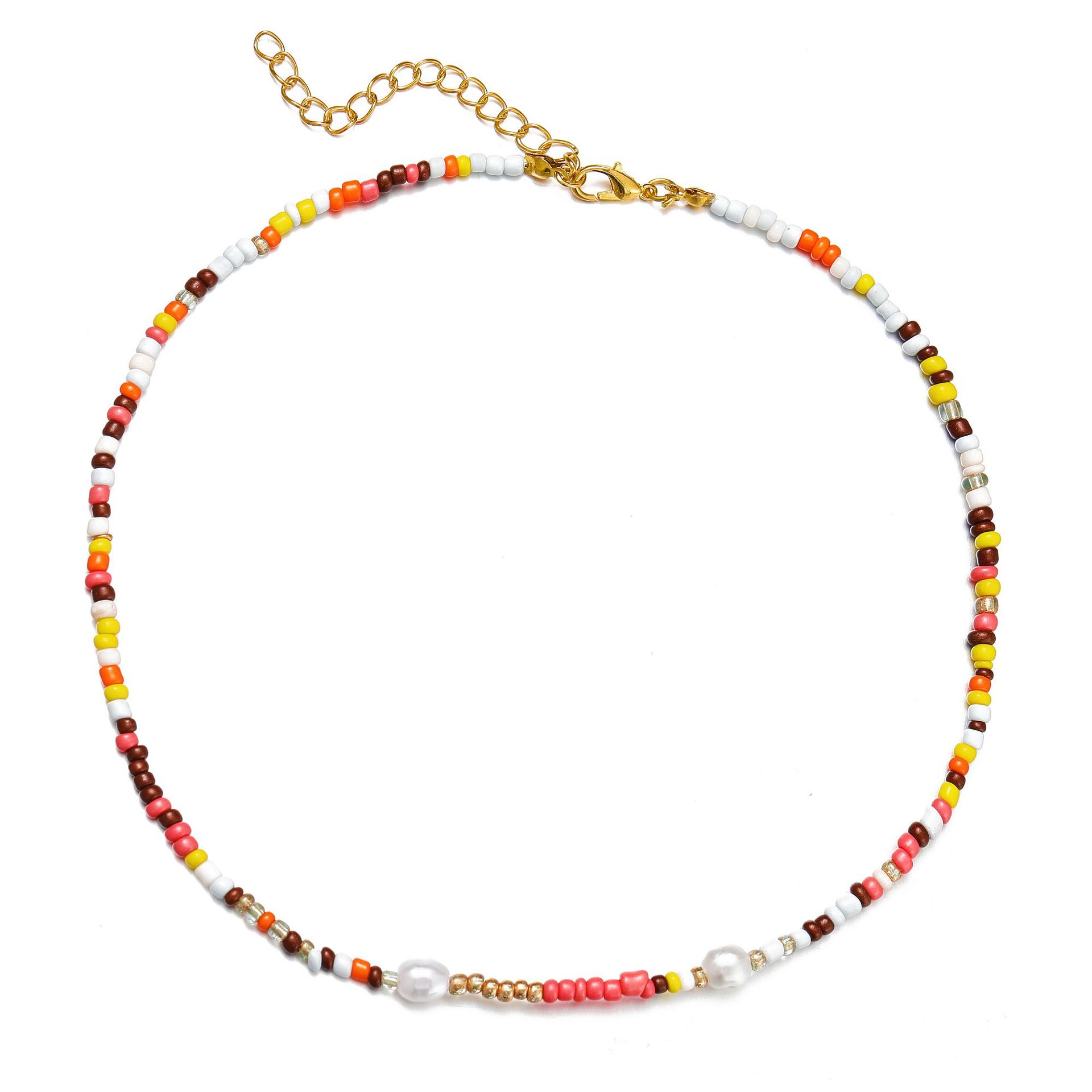 Simple Style Geometric Beaded Women's Necklace display picture 2