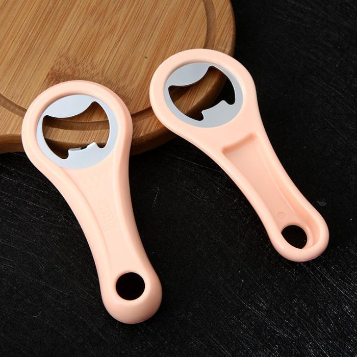 Abridor de cerveza práctico abre botellas de acero inoxidable abre botellas de vino abre botellas de plástico simple fabricante