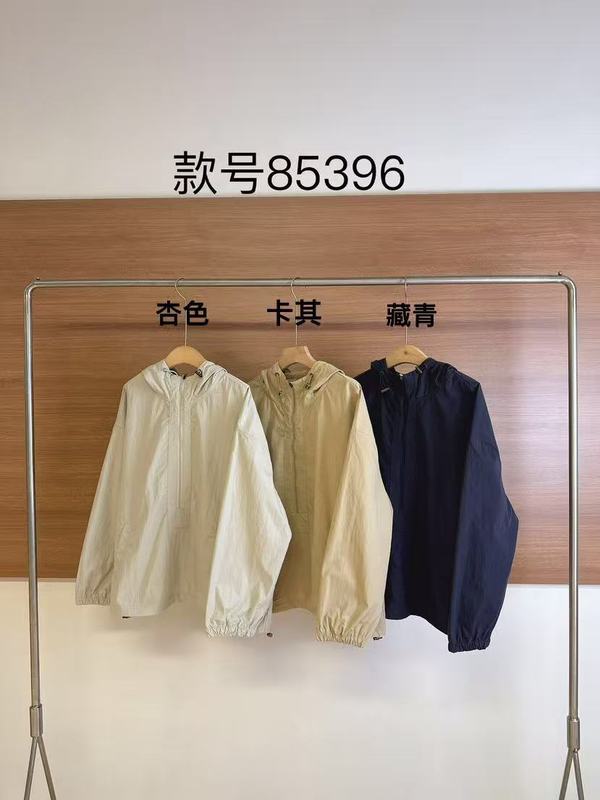 半开拉链连帽套头外套女秋季新款宽松韩版显瘦休闲百搭上衣|undefined