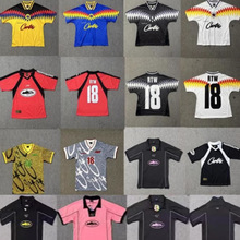 跨境 夏季新款篮球服字母印花街头队服休闲V领T恤球衣短袖