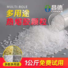 昌德高粘强度耐高低温热熔胶粒热熔胶机用融胶颗粒胶片胶块压敏胶