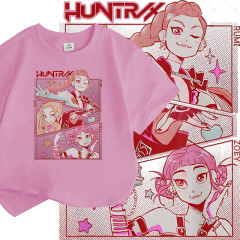 Amazon Demon Hunters KPop Demon Hunters ファッション子供用半袖 Tシャツ ルーズ カジュアル トップス