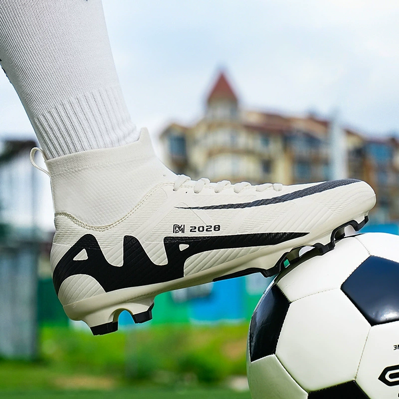 Трансграничные новые футбольные туфли больших размеров модные дикие средние и легкие детские и подростковые тренировочные кроссовки для взрослых