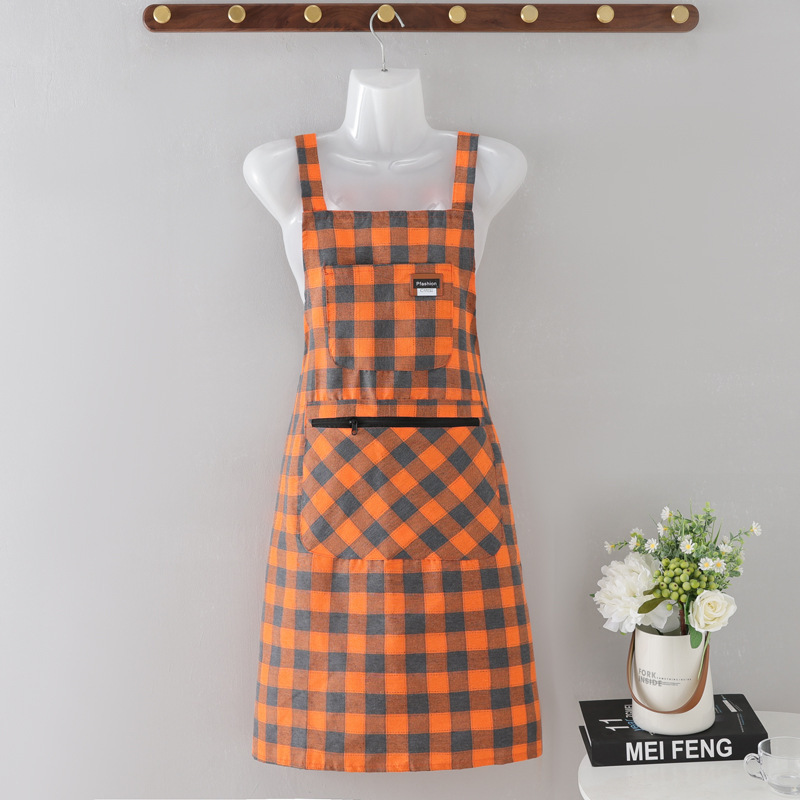 Wholesale With Double Pockets Kitchen Cooking, Beautiful Apron Adults, Workwear For Office And Household Chores_voghion.com