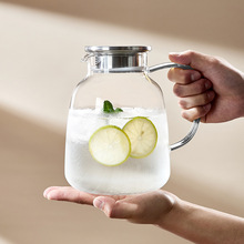 家用耐高温冷水壶大容量冰箱玻璃凉水壶冷泡壶茶壶凉水杯装水套装