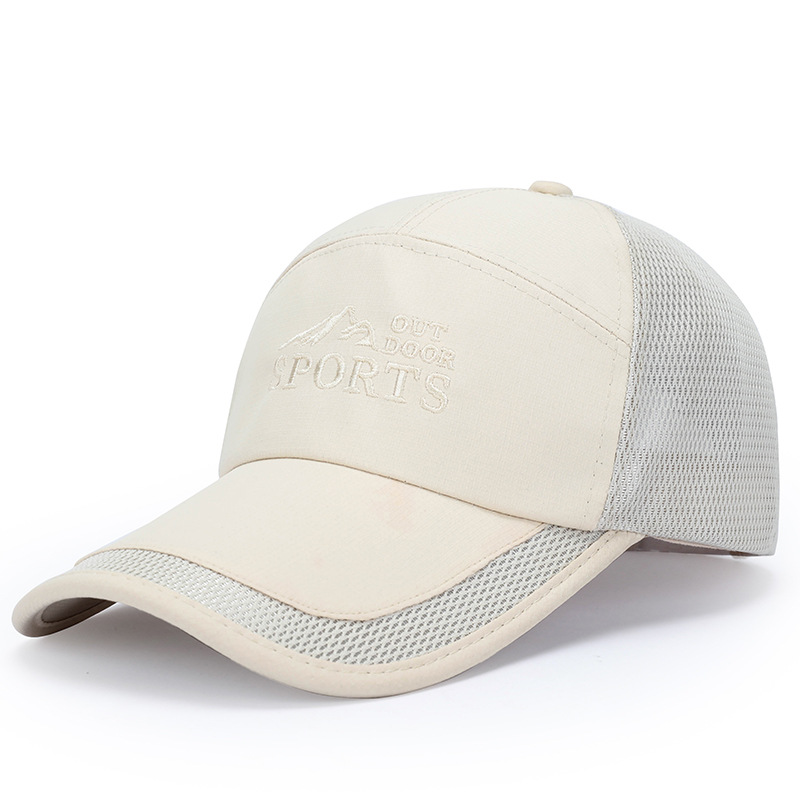 Gorra de béisbol hombre transpirable para verano y pesca_voghion.com