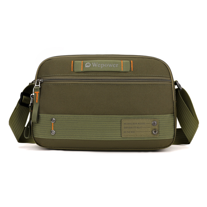 WEPOWER nuevo bolso de hombro multicapa impermeable, bolso de hombre, bolso de viaje ligero y casual, bolso de hombro para hombre