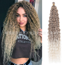 钩针拉美卷发丝羊毛卷泡面头假发 30inches Crochet braids hair