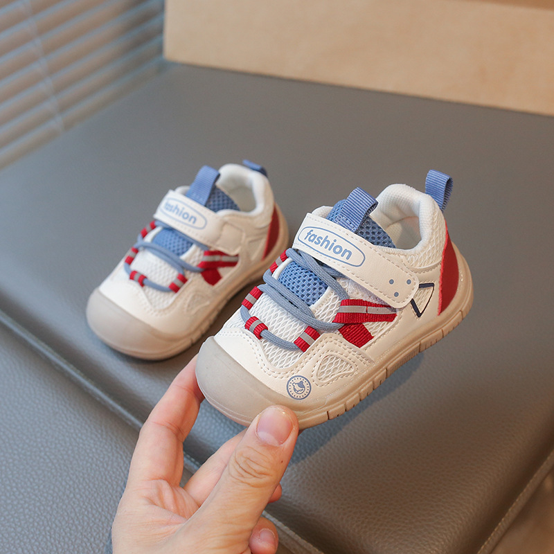 Zapatos Primeros Pasos para Bebé de Cuero Sintético Transpirable Antideslizante para Primavera y Otoño