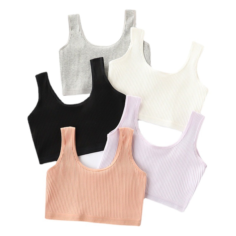Ropa interior para niñas durante el desarrollo, niñas, niños grandes, chalecos pequeños, estudiantes de primaria, niñas, pubertad, sujetadores para niños, segunda y tercera etapa
